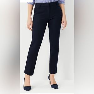 Ann Taylor The Eva Ankle Pant, Navy, Sz 2